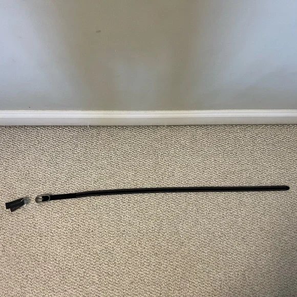 NWT Banana Republic Black Studded Suede Belt - Size S - Picture 4 of 14